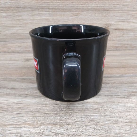 Craftsman Coffee Mug Black Large Ceramic Chili Soup Hot Cocoa Cup - Picture 4 of 7